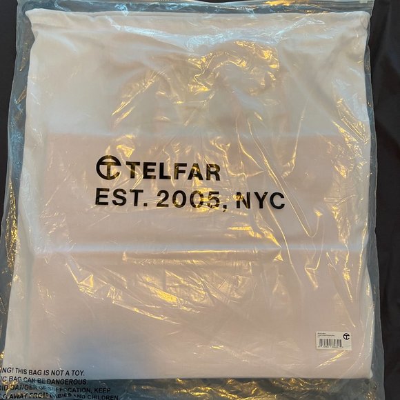 Telfar Shopping Bag Large Orange - Picture 4 of 5